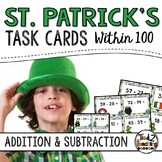 St. Patrick's Day Addition and Subtraction Activity Cards