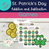 St. Patrick's Day Addition and Subtraction Games