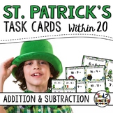 St. Patrick's Day Addition and Subtraction Within 20 - St.