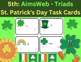 St. Patrick's Day AimsWeb Plus Grade 5 Number Sense Fluenc