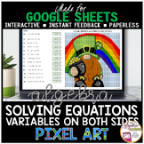 ST. PATRICK'S DAY Solving Equations with Variables on Both