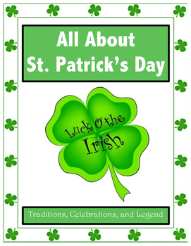 Preview of St. Patrick's Day FREE // All About St. Patrick's Day