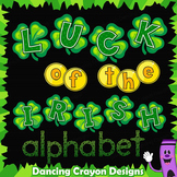 St.Patrick's Day Alphabet Letters - Clip Art
