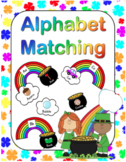 St. Patrick's Day Alphabet Matching