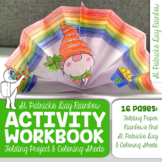St. Patrick's Day Art Activity, Rainbow Origami Leprechaun