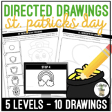 St. Patrick's Day Art Directed Drawing Worksheets