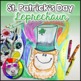 St. Patrick's Day Art Lesson, Leprechaun Art Project Activ