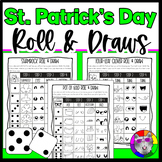 St. Patrick's Day Art Lessons, Roll and Draw Activities an