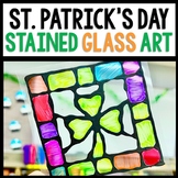 St. Patrick's Day Art - Stained Glass Directed Drawing - R