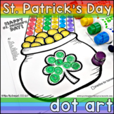 St. Patrick's Day Articulation Dot Art  |  NO PREP
