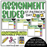 St. Patrick's Day Assignment Slides | Google | Digital Cla