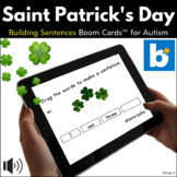 St Patrick`s Day BOOM CARDS™ | Building Sentences