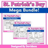 St. Patrick's Day BUNDLE- Reading, Writing, SEL, Coloring,