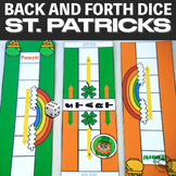 St. Patrick's Day Back and Forth Dice Game  (2 pages) Lepr