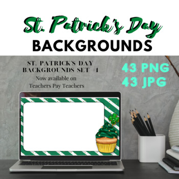 Preview of St. Patrick's Day Backgrounds Set #1