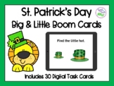 St. Patrick's Day Basic Concepts Boom Cards™: Big & Little