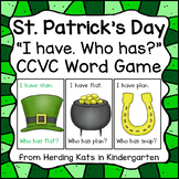 St. Patrick's Day Beginning Blends Word Game