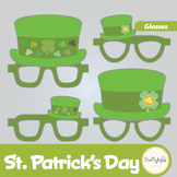 St. Patrick's Day Big Glasses with Leprechaun Hats | Craft