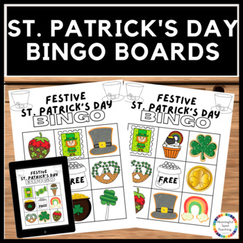 Preview of St. Patrick's Day Bingo Cards Game Activity
