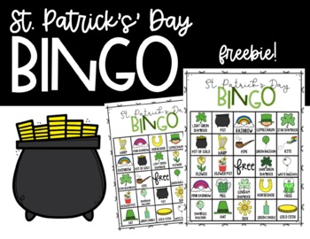 Preview of St. Patrick's Day Bingo FREEBIE