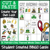 St. Patrick's Day Bingo Game | Cut & Paste Printable Bingo