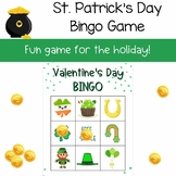 St. Patrick's Day Bingo Game - Party Activity - Preschool 