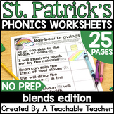 St. Patrick's Day Blends and Digraphs | St. Patrick's Day Phonics