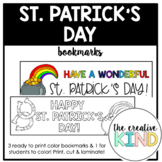 St. Patrick's Day Bookmarks