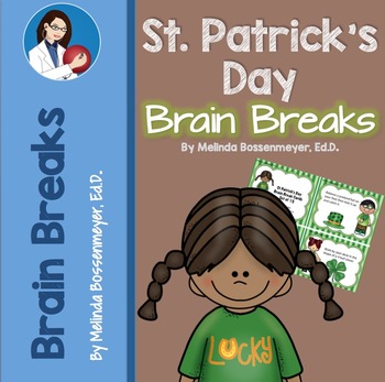 Preview of St. Patrick's Day Brain Break Cards