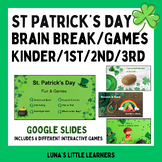 St. Patrick's Day Games - Active/6 Games/Brain Break (Goog