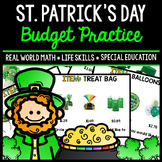 St. Patrick's Day Budget - Special Education - Shopping - 