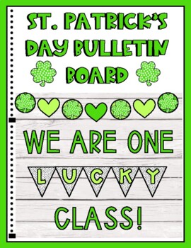 Preview of St. Patrick's Day Bulletin Board