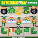 St Patrick's Day Bulletin Board Banners |Lucky Party Class