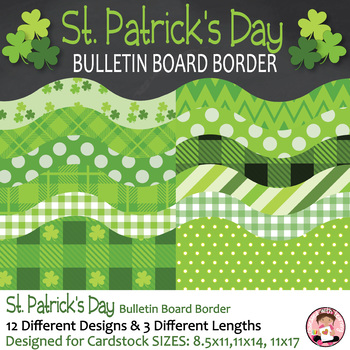 Preview of St. Patrick’s Day Bulletin Board Border