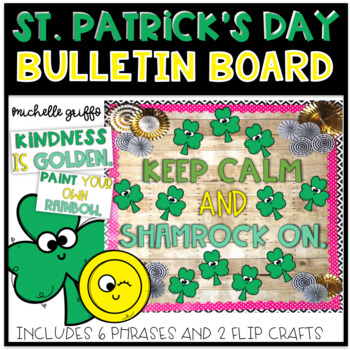 Preview of St. Patrick's Day Bulletin Board Craft