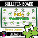 St. Patrick's Day Bulletin Board Craft - [EDITABLE]