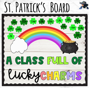 Preview of St. Patrick's Day Bulletin Board/Door Design