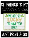 St. Patrick's Day Bulletin Board | Holiday/Seasonal | Just