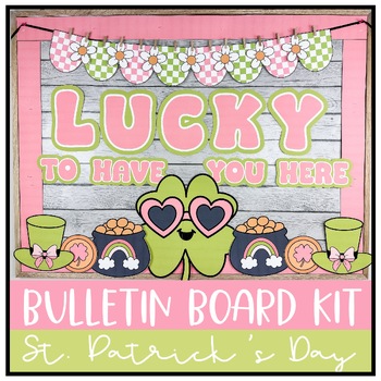 Preview of St. Patrick's Day Bulletin Board Kit