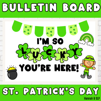 Preview of St. Patrick's Day Bulletin Board Kit, Door Decoration Kit