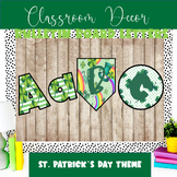 St. Patrick's Day Bulletin Board Lettering