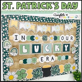 Preview of St. Patrick's Day Bulletin Board | March Bulletin Board