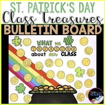 Preview of St. Patrick's Day Bulletin Board: St Patty's Day Writing Activity Craftivity