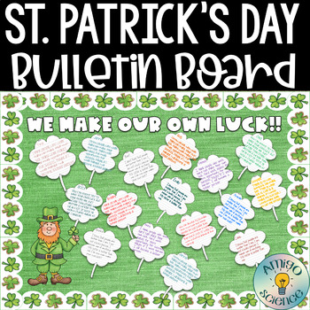 Preview of St. Patrick’s Day Bulletin Board | St. Patrick’s Day Writing Prompt