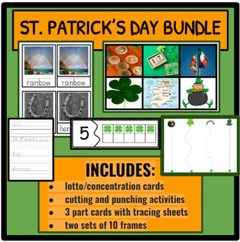 Preview of Montessori St. Patrick's Day Bundle