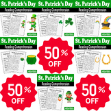St. Patrick’s Day Bundle: 6 Reading Comprehension for 4th/