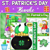 St. Patrick's Day Bundle - Craft, Bulletin Board, Coloring