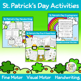 St. Patrick's Day Bundle Fine & Visual Motor Handwriting O