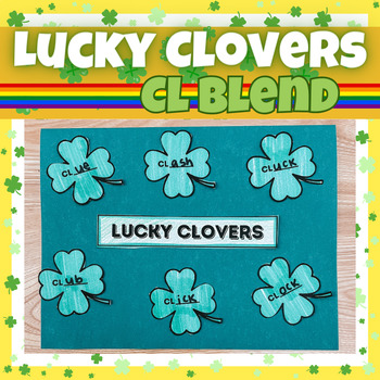 Preview of St. Patrick's Day CL  - St. Pattys Day Writing - St. Patty's Day Phonics Craft