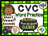 St Patrick's Day: CVC Short Vowel Sound Sorting Game